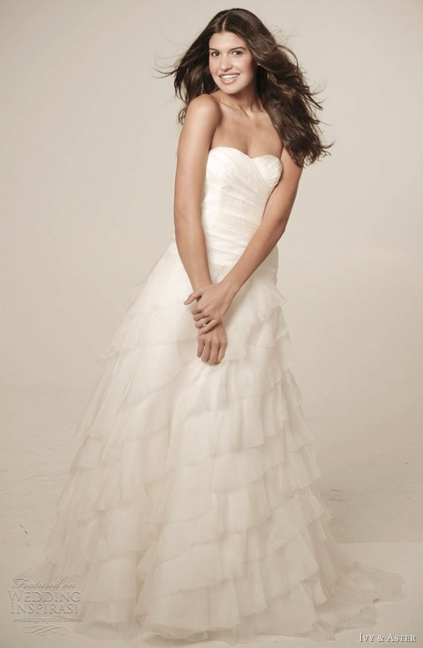 ivy aster spring 2012 wedding dress