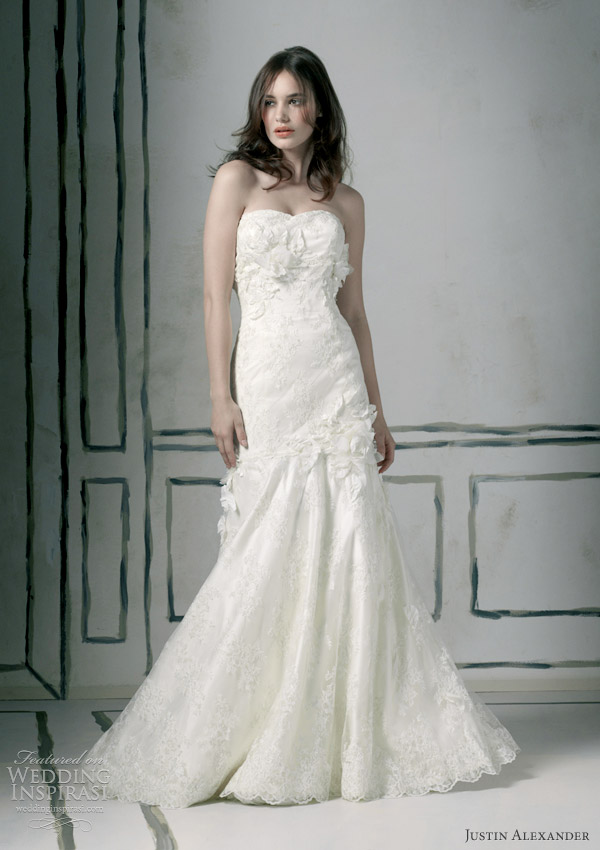 justin alexander bridal gown 2012