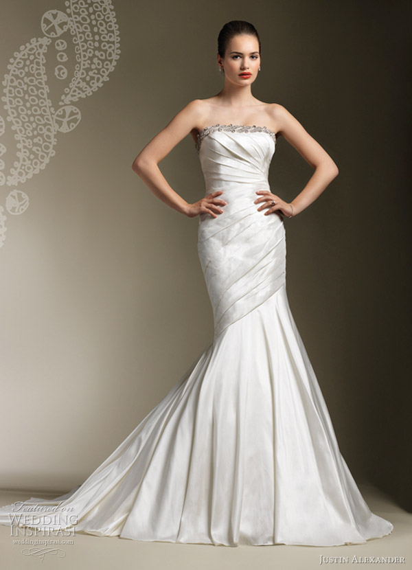 justin alexander wedding dresses 2012