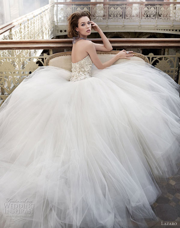 lazaro bridal 2012 style 3209