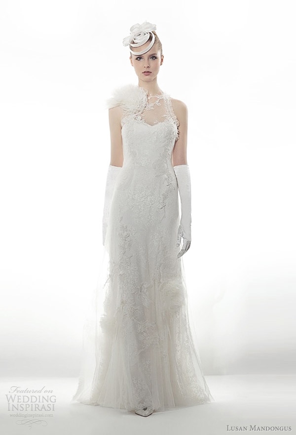 lusan mandongus 2012 wedding dresses