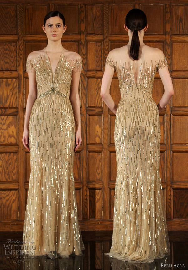 reem acra fall 2012 dresses