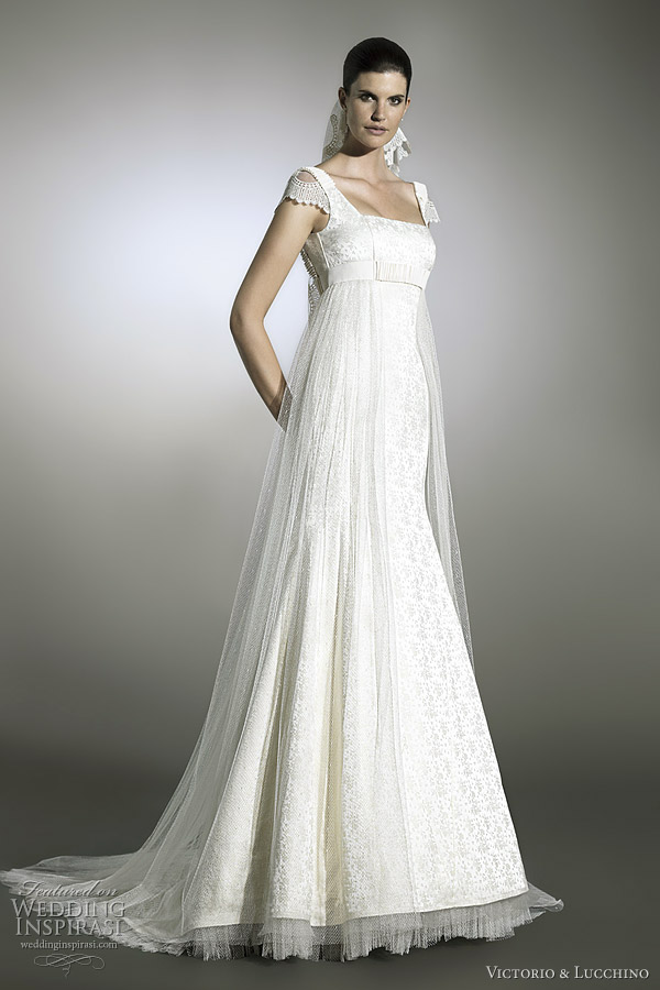 victorio lucchino 2012 empire wedding dress