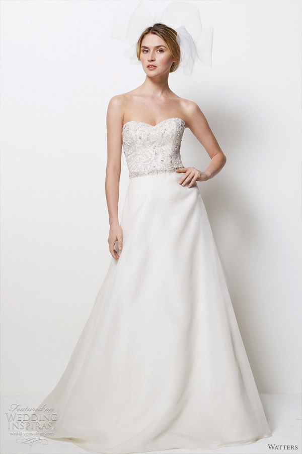 watters bridal 2012 wedding dresses  - montecito