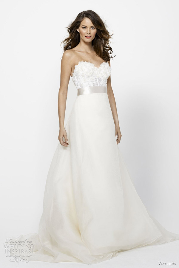 Watters Bridal Spring 2012 Collection | Wedding Inspirasi