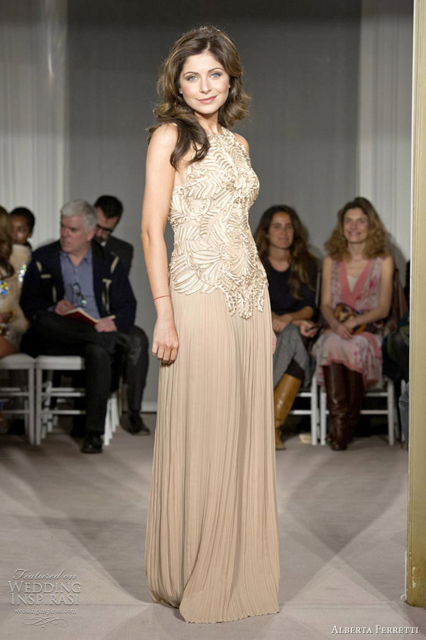 alberta ferretti 2012 collection gowns