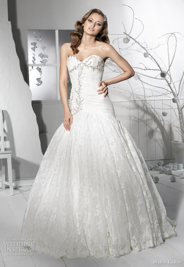 drop waist wedding dress maria karin