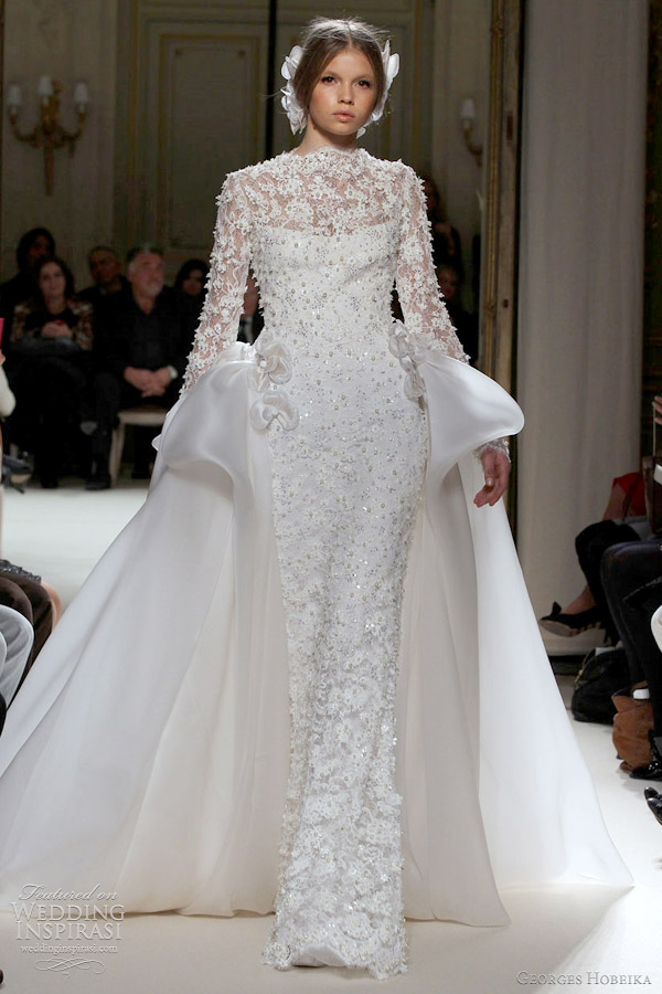 georges hobeika wedding dress 2012