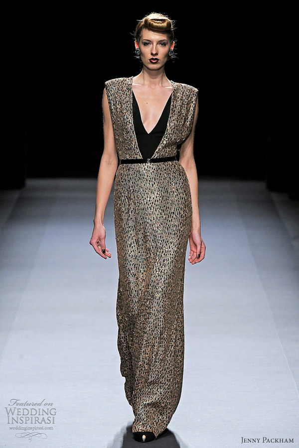 jenny packham fall winter 2012 gown