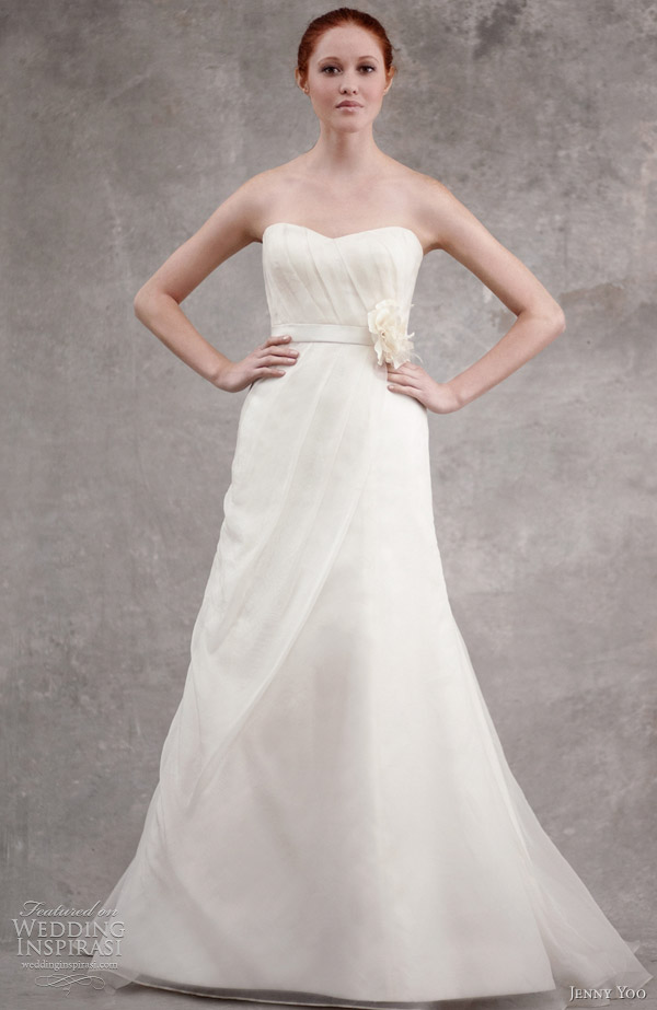 jenny yoo 2012 aurora wedding dress