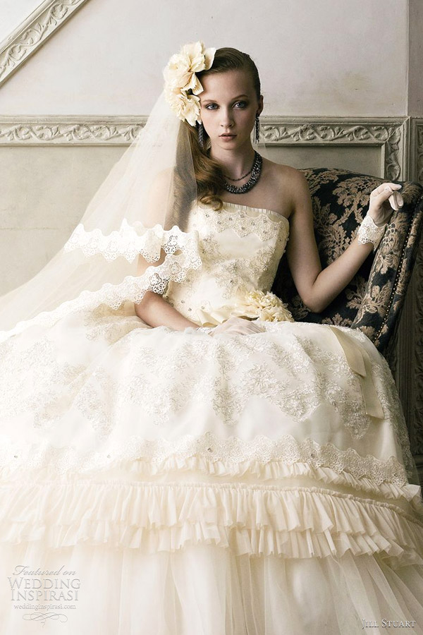 jill stuart 2012 wedding gowns