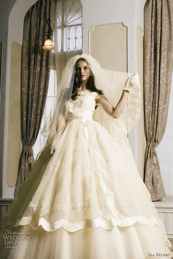 jill stuart wedding dress 2012