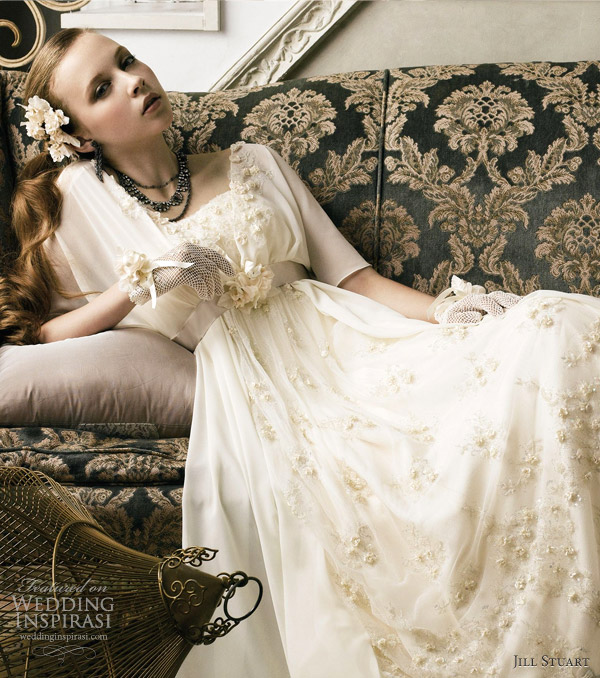 jill stuart wedding dress collection 2012