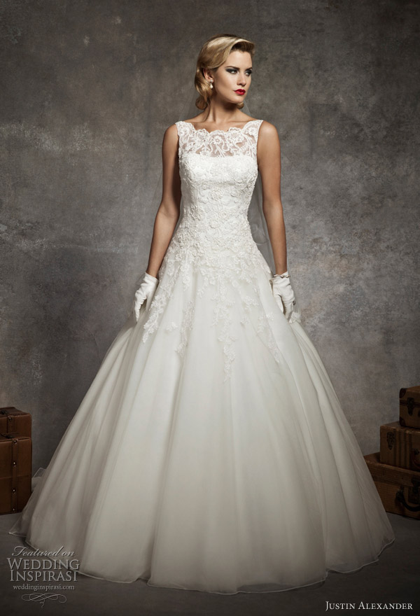 justin alexander 2013 weddomg gowns