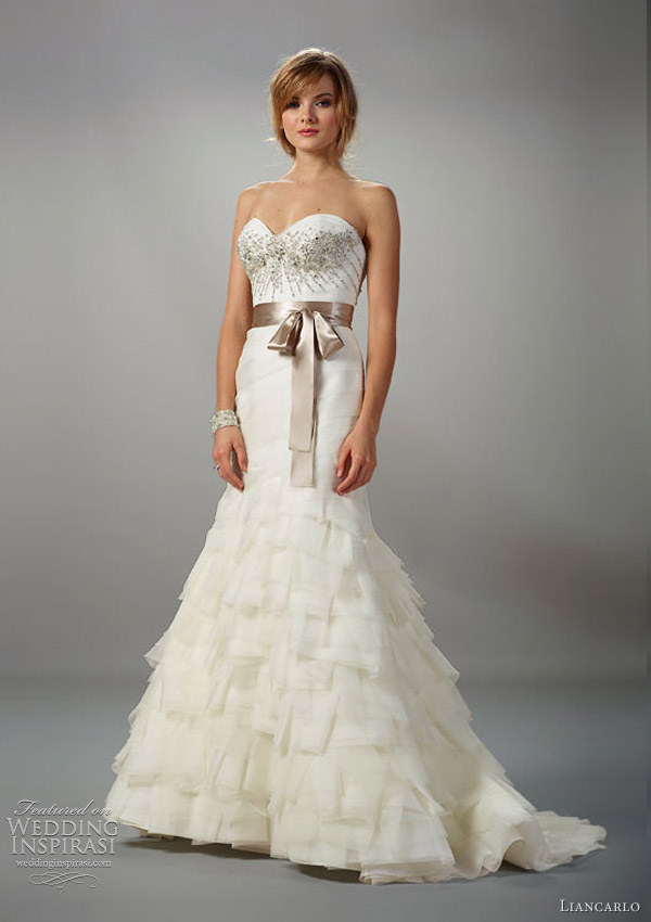 liancarlo 5809 wedding dress fall 2012