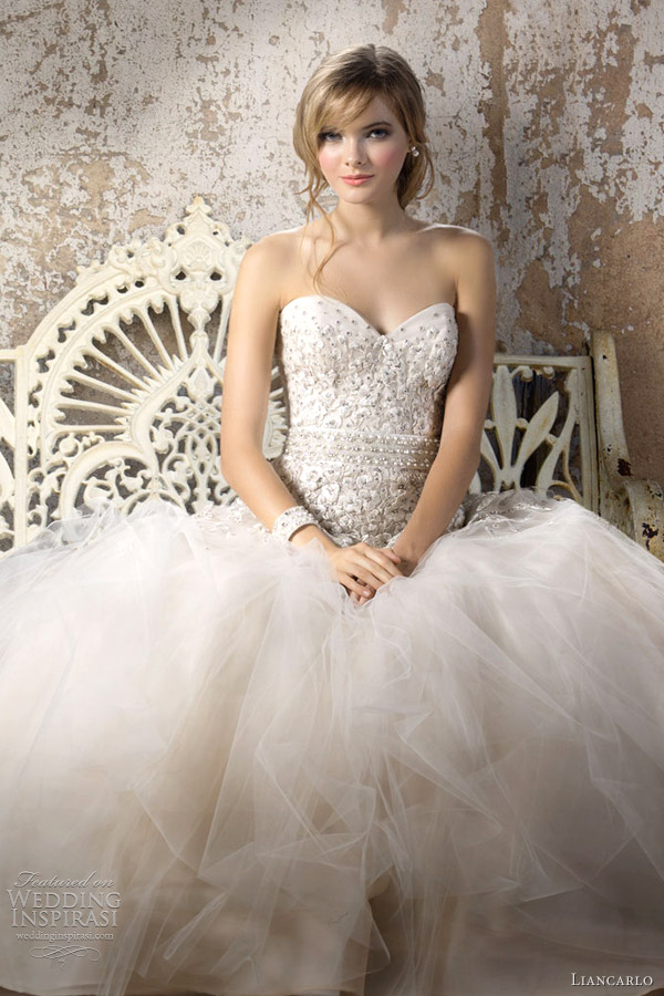 liancarlo fall 2012 wedding dress 5806