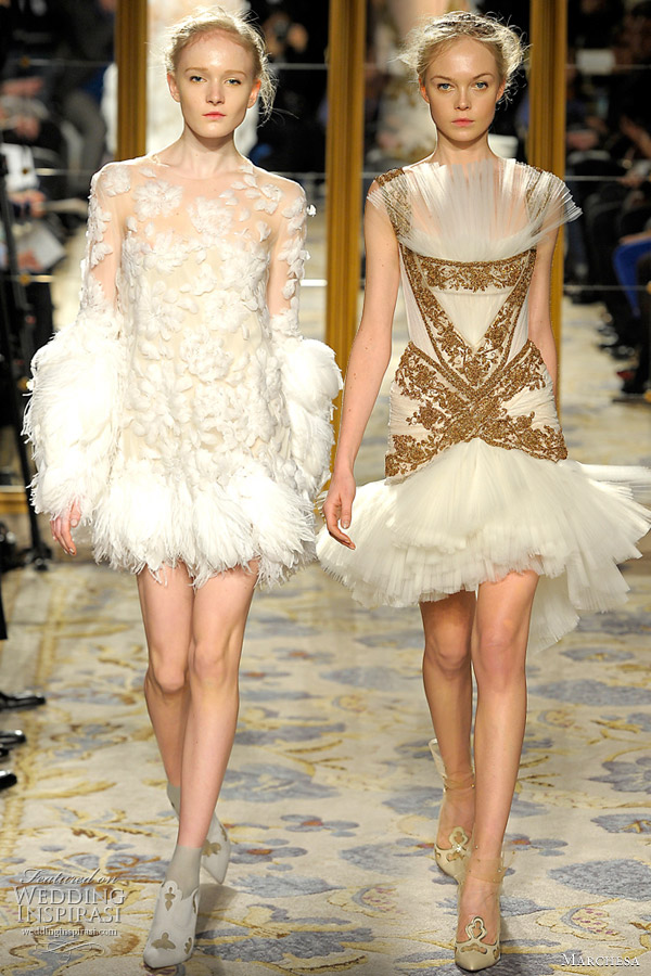 marchesa fall 2012 ballet swan lake dresses