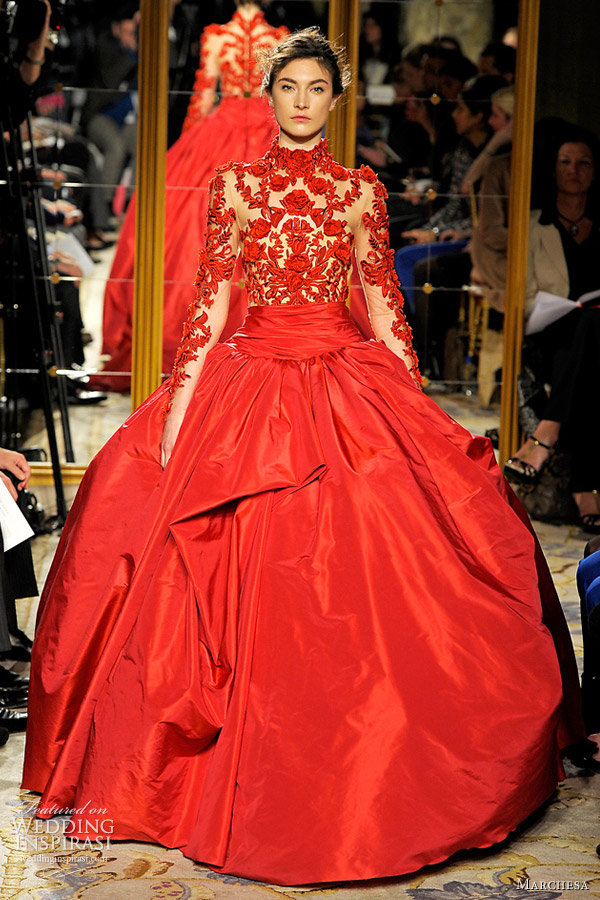 marchesa fall 2012