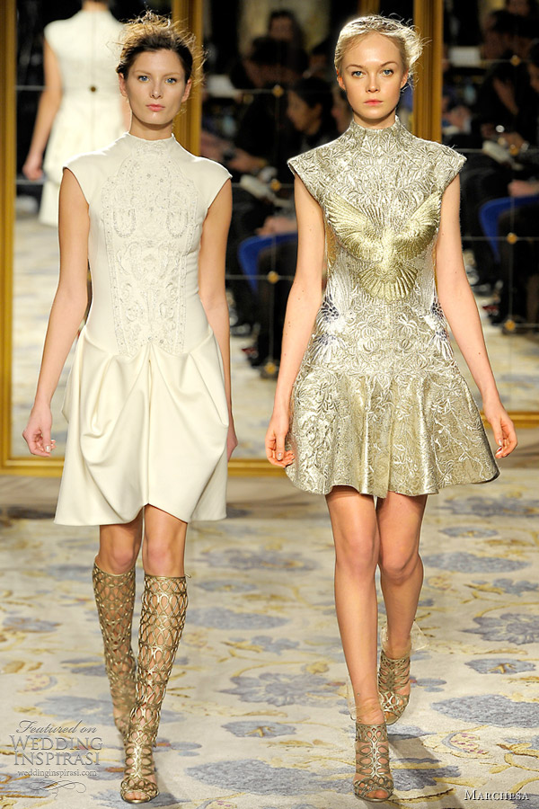 marchesa fall winter 2012 collection dresses