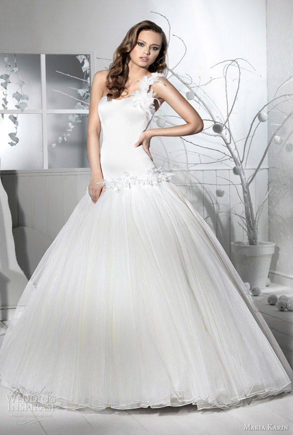 maria karin 2012 romantic wedding dresses