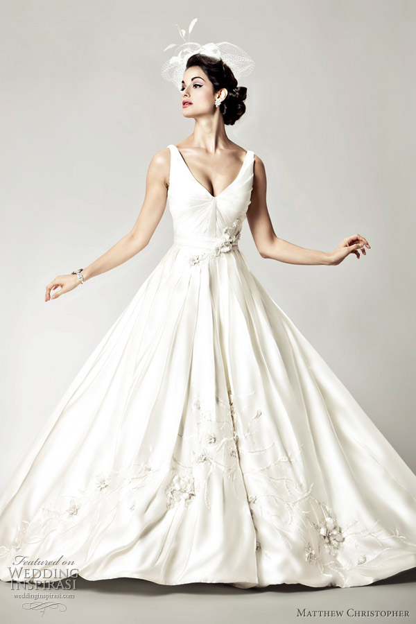 matthew christopher 2012 taylor wedding dress