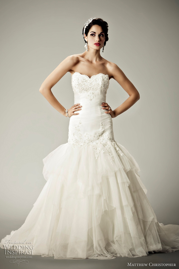 matthew christopher wedding gowns 2012 saxony