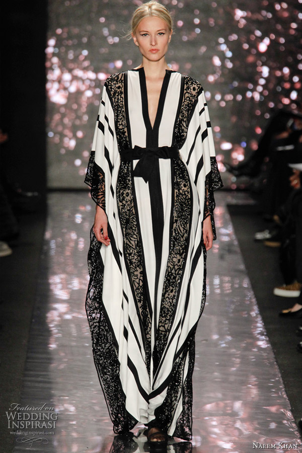 naeem khan fall 2012 kaftan