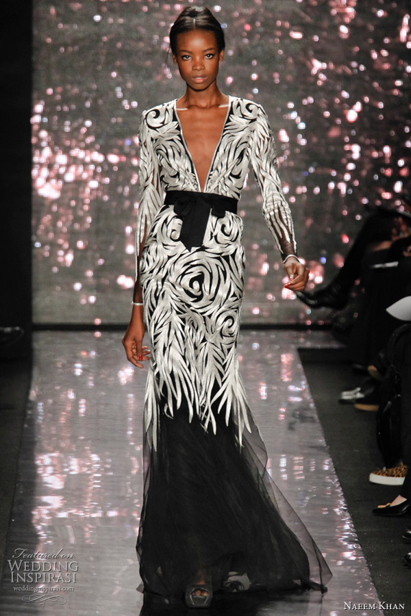 naeem khan fall 2012 mermaid dress