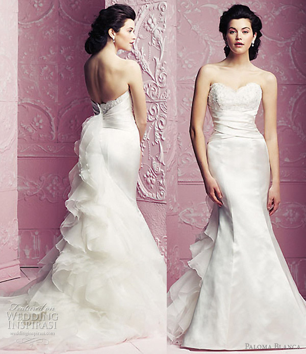 paloma blanca wedding gowns 2012