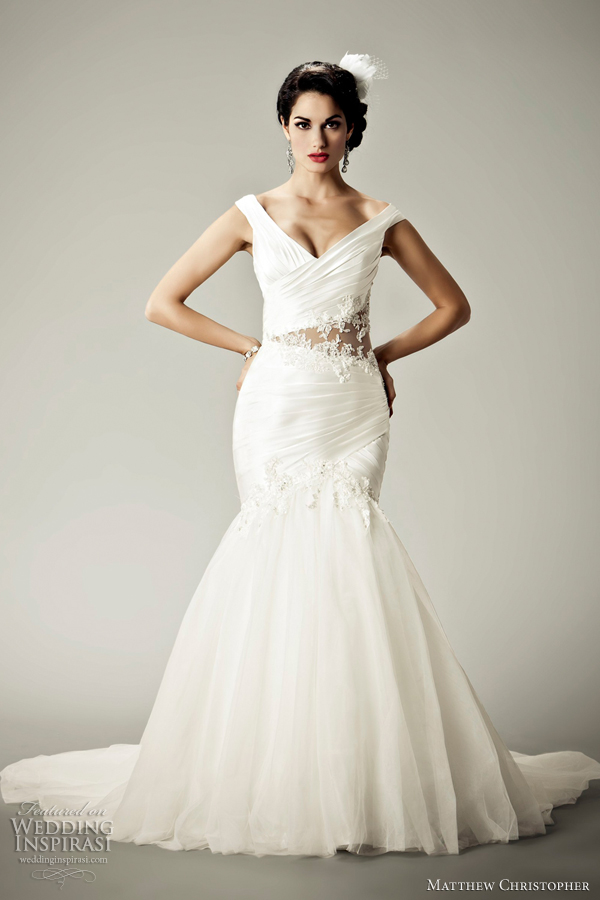 pretty wedding dress 2012