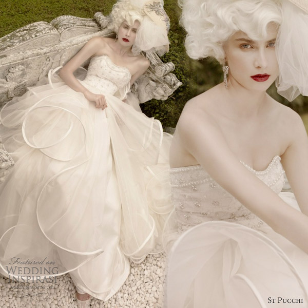 st pucchi couture wedding dresses 2012
