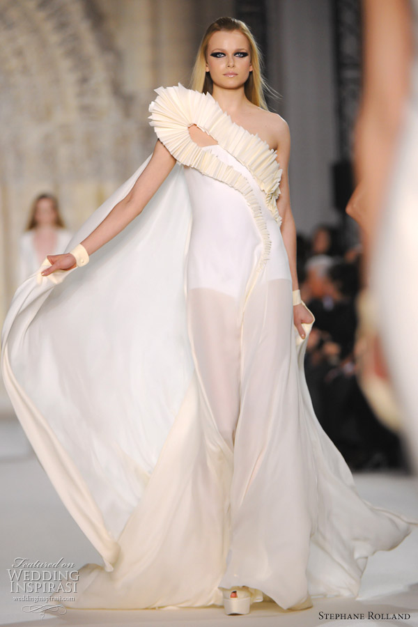 stephane rolland 2012 couture wedding dress