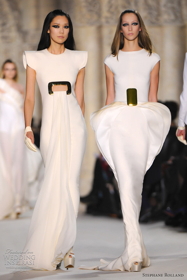 stephane rolland couture wedding dresses 2012