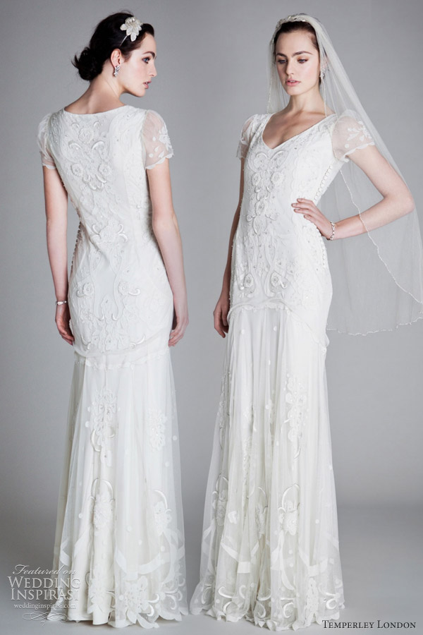 temperley london bridal 2012 elisha wedding dress 1