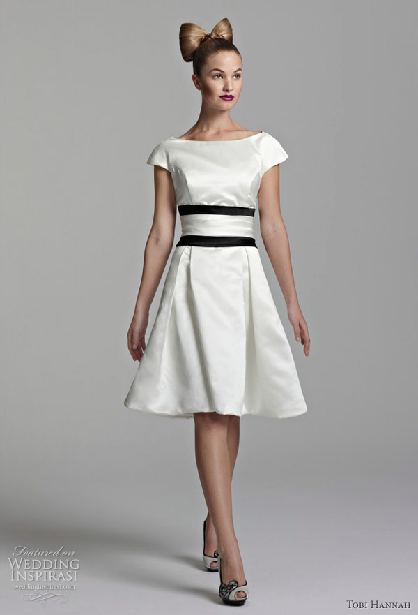 tobi hannah short wedding dresses spring 2012