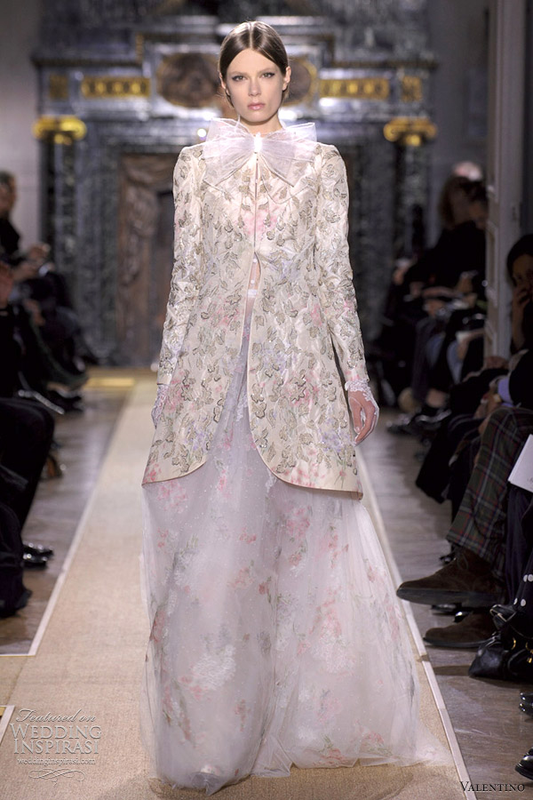 valentino bridal gown 2012