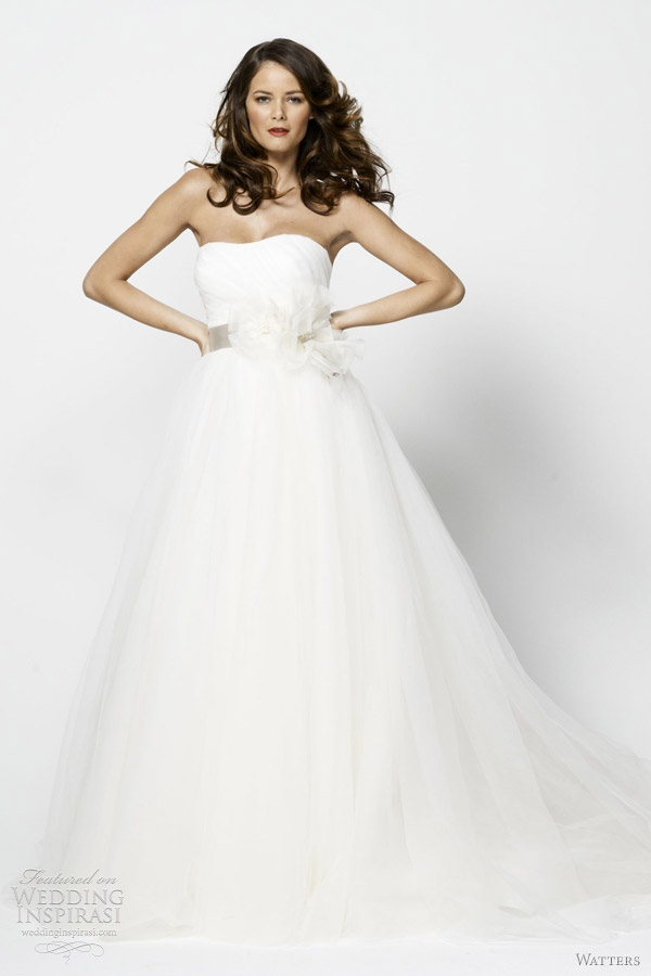 watters 2012 flavia wedding dress