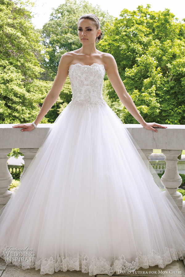 david tutera for mon cheri wedding dress fall 2012