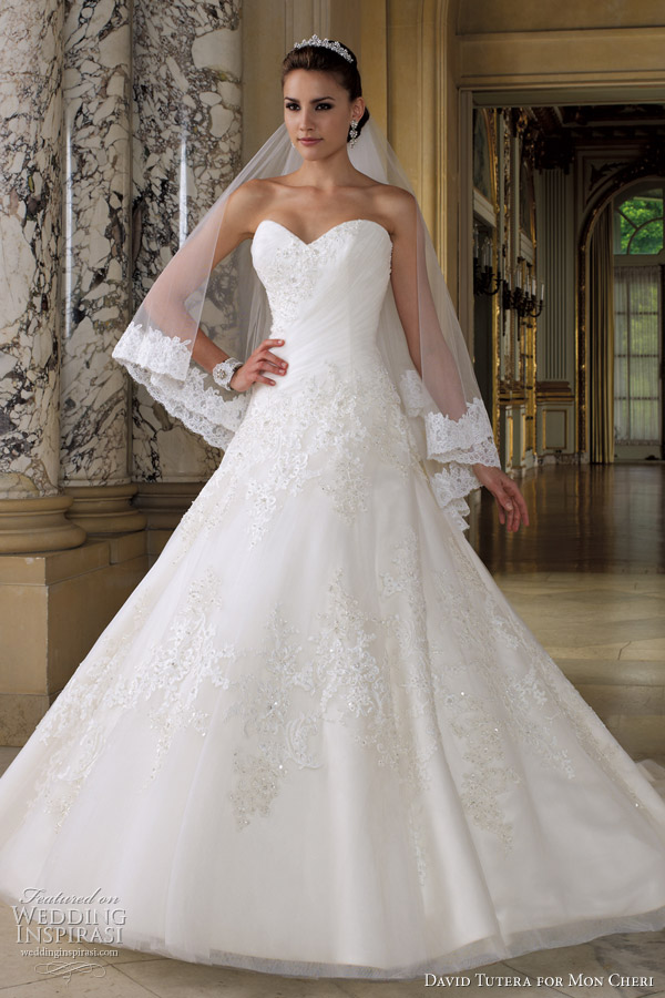 david tutera for mon cheri wedding dress