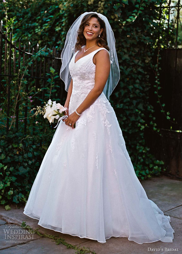 wedding dress david bridal