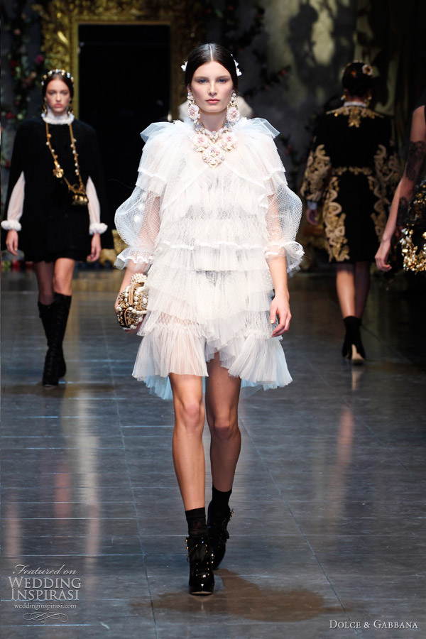 Dolce & Gabbana Fall/Winter 2012-2013 | Wedding Inspirasi