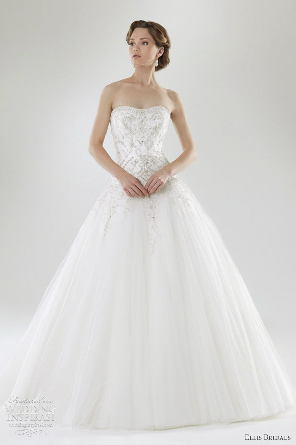 ellis bridals 2012 ball gown wedding dress