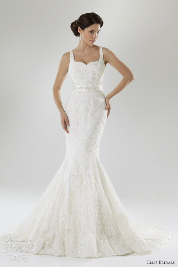 ellis bridals 2012 mermaid wedding dress