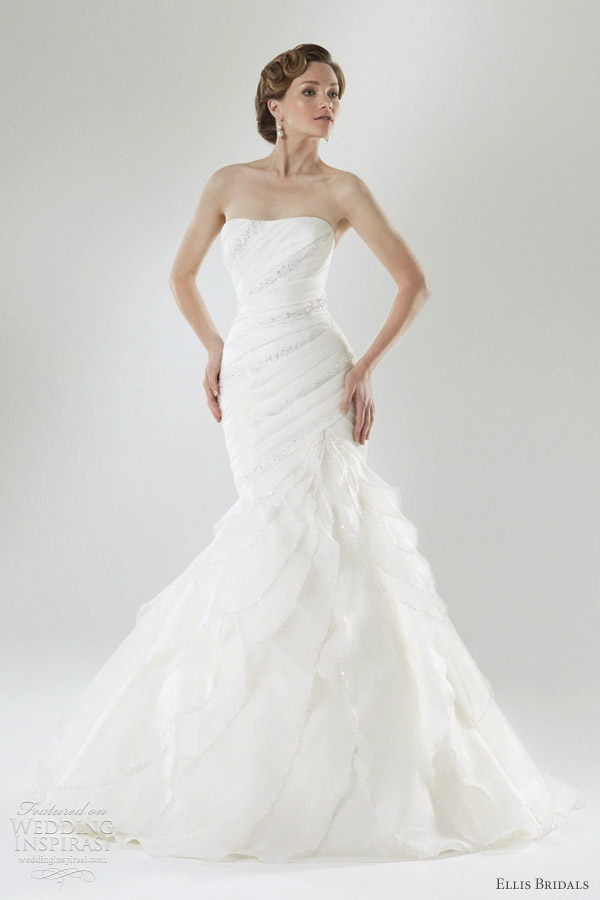 ellis bridals mermaid wedding dress 2012