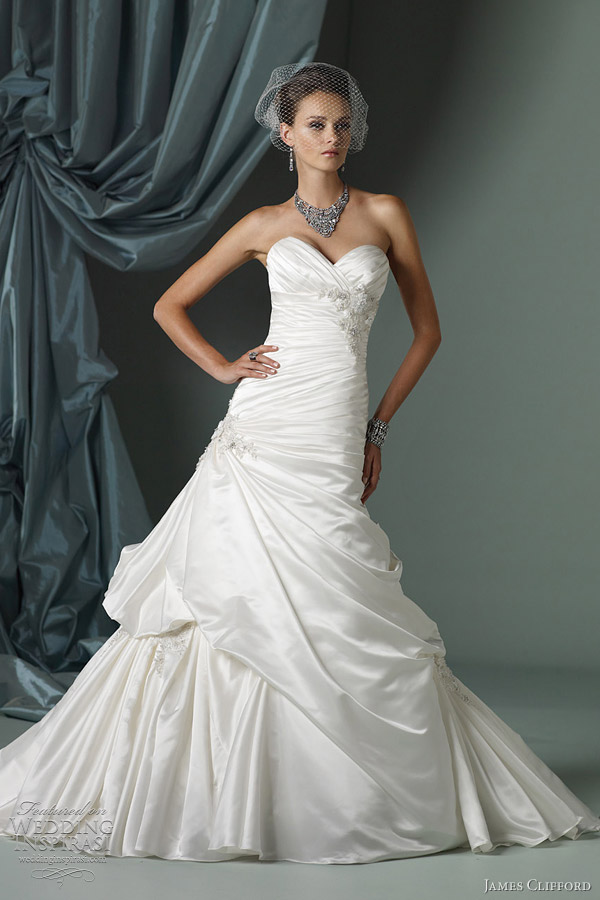 james clifford collection bridal spring 2012