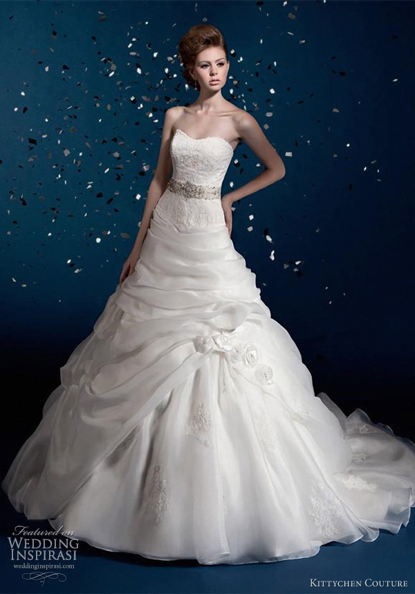 kitty chen couture 2012 melissa wedding dress