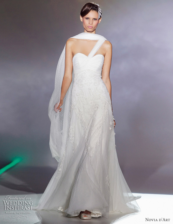 novia dart bridal 2012 collection oslo