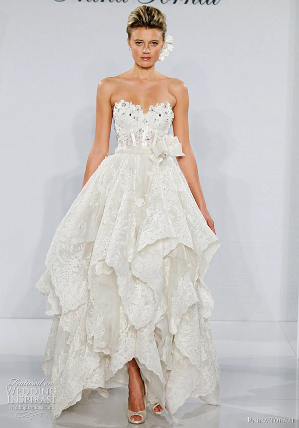 pnina tornai wedding gowns 2012