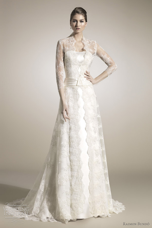 raimon bundo 2012 cecilia wedding dresses