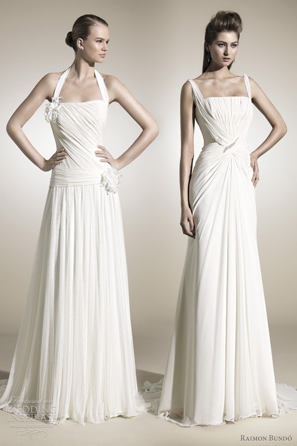 raimon bundo 2012 grecian wedding dresses